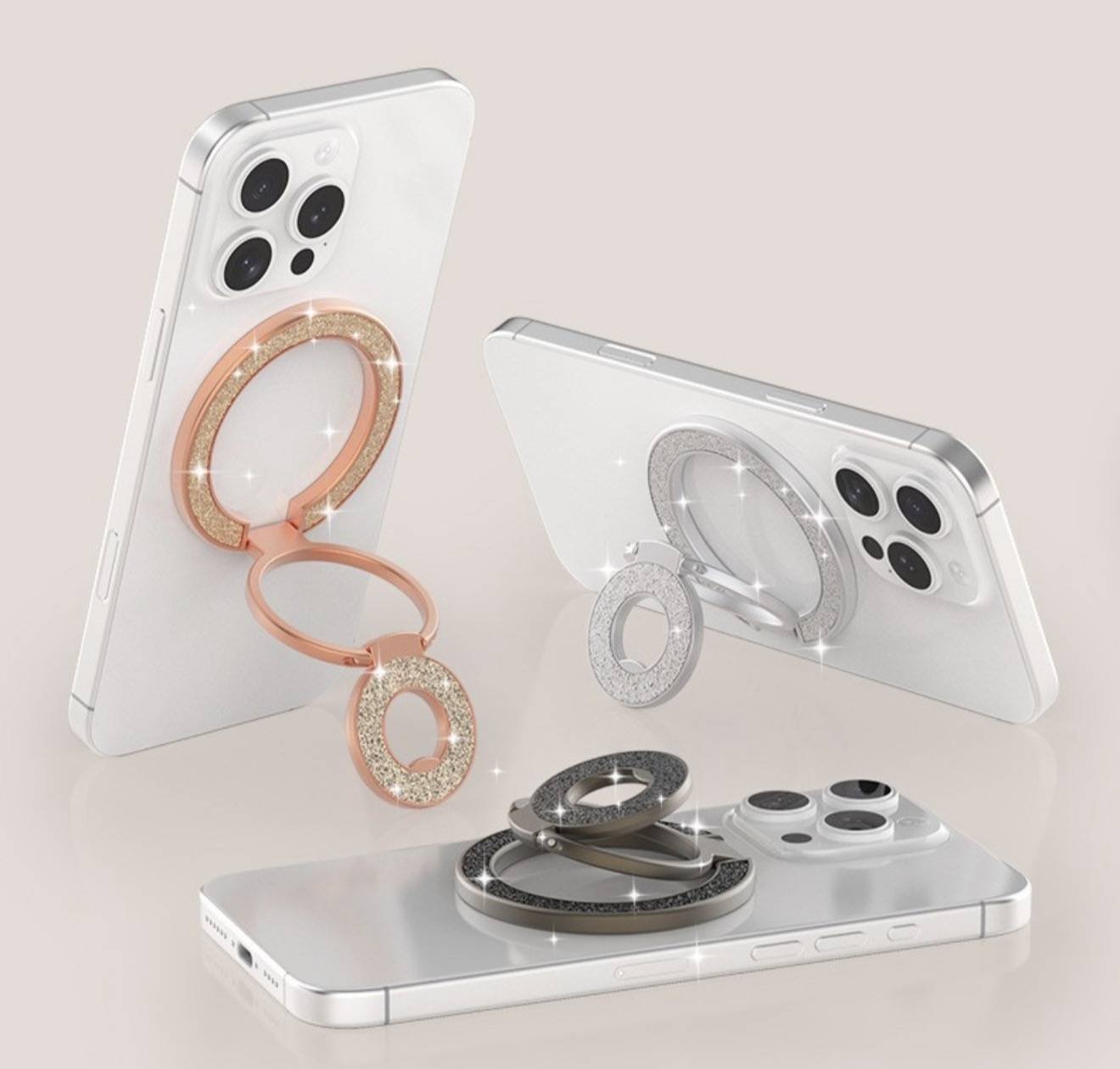 ROSE GOLD BLINGED MAG RING - Image 4
