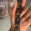 BLACK GALAXY MARBLE SILICONE STRAP 42/44/45/46/49MM
