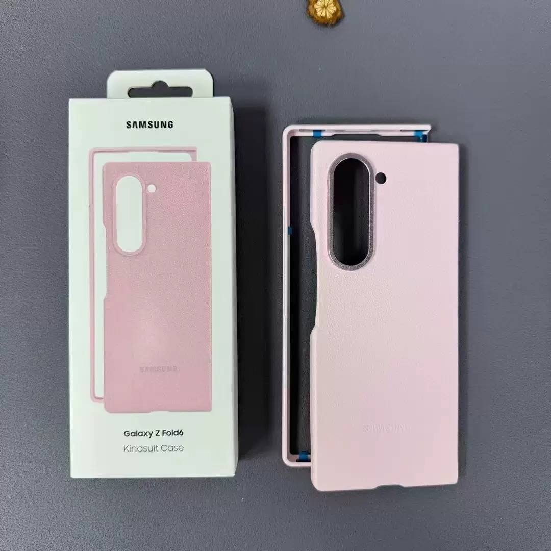 PINK KINDSUIT LEATHER RIM SAMSUNG FOLD 7