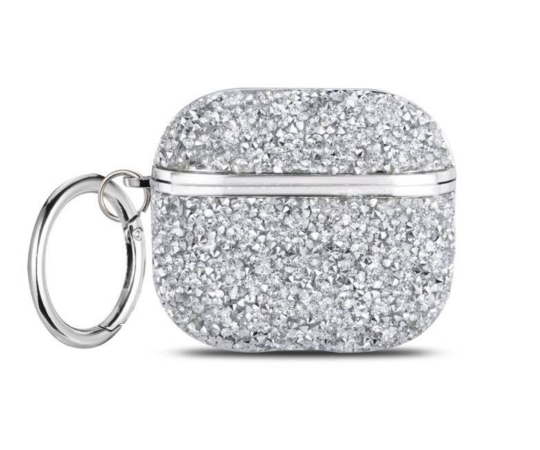 SILVER LUXURY RHINESTONE AIRPOD