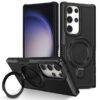 BLACK SHOCKPROOF KICKSTAND SAMSUNG CASE