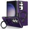 DARK PURPLE SHOCKPROOF KICKSTAND SAMSUNG CASE