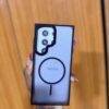 BLACK RIM MAGSAFE SAMSUNG CASE