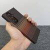 ORANGE SLEEK CARBON FIBER SAMSUNG CASE