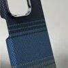 BLUE FIBER MAGSAFE WITH OPEN SIDES CASE