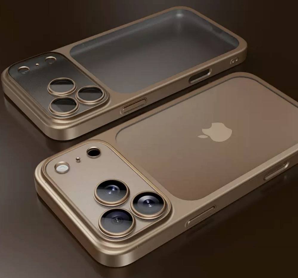 DESERT FROSTED TRANSPARENT BORDER CASE - Image 4