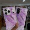 PURPLE SQUARE MARBLE CAMERA