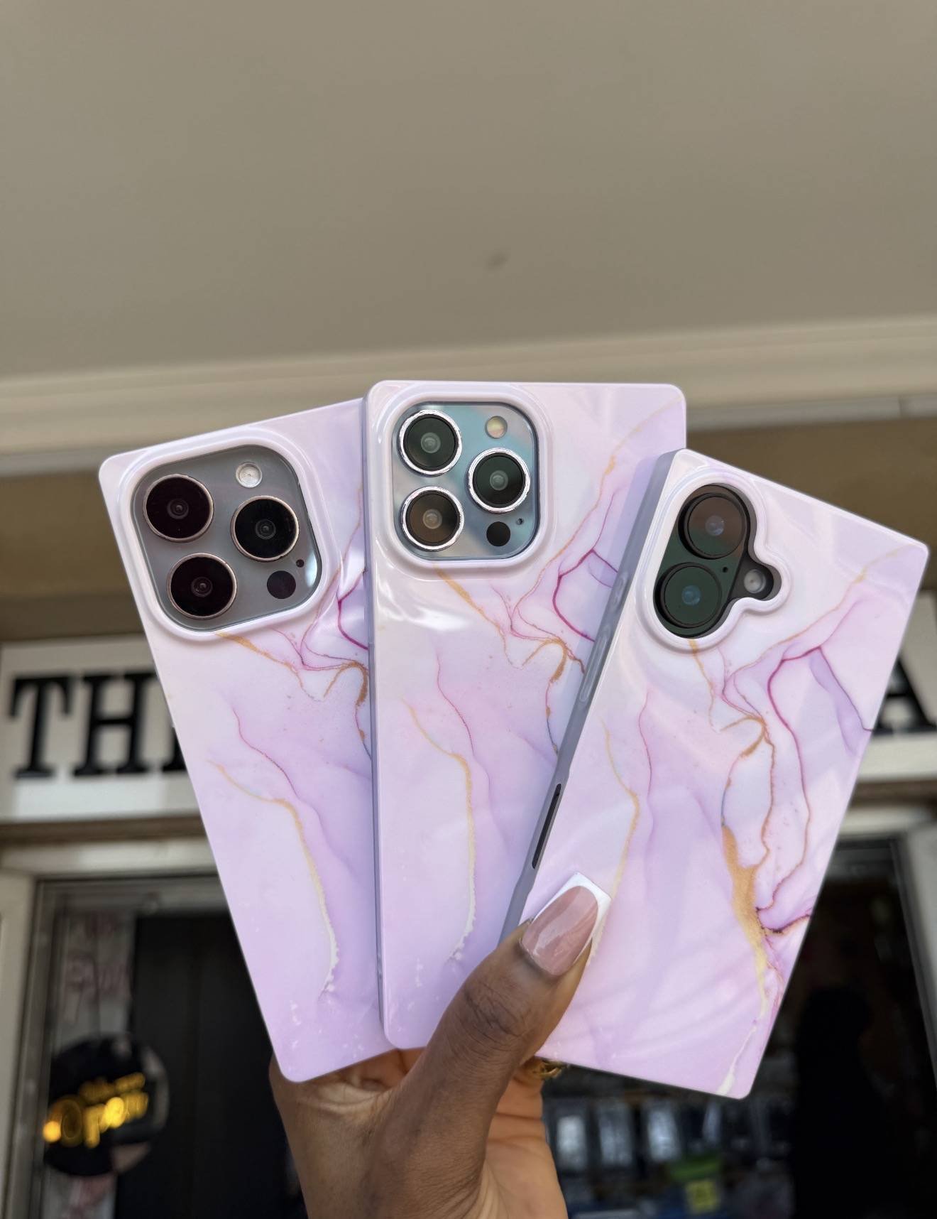 PINK GOLD SQUARE MARBLE CAMERA 17 - Image 2