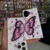 WHITE BUTTERFLY SQUARE