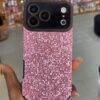LIGHT PINK SEQUINED CASE