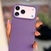 PURPLE PU HALF SILICONE