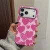 PINK MULTIPLE LOVE 2IN1 CASE