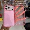 PINK GLITTER TRANSPARENT