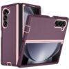 MAROON PINK 3IN1 SHOCKPROOF SAMSUNG