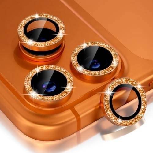 ORANGE GLITTER CAMERA PROTECTOR 17PM