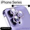 PURPLE GLITTER CAMERA PROTECTOR