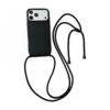 BLACK OPEN SILICONE ROPE CASE