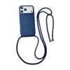BLUE OPEN SILICONE ROPE CASE