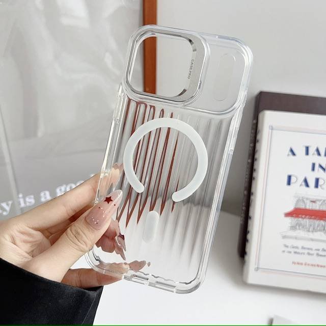 TRANSPARENT GROOVED MAGSAFE 17PRO - Image 2