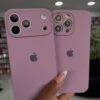 MAUVE CAMERA HOLE SILICONE CASE