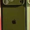 GREEN CAMERA HOLE SILICONE CASE