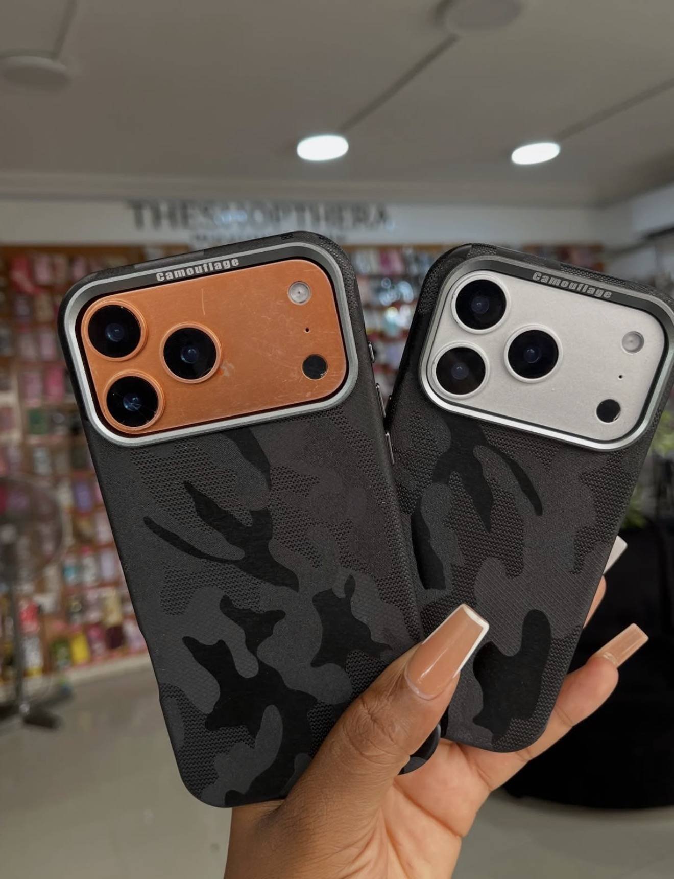 BLACK FILM CAMOUFLAGE CASE