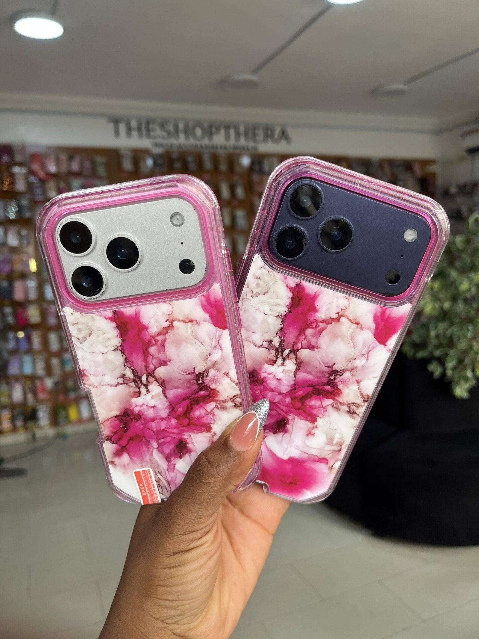 ROSE WHITE 3IN1 MARBLE CASE - Image 2