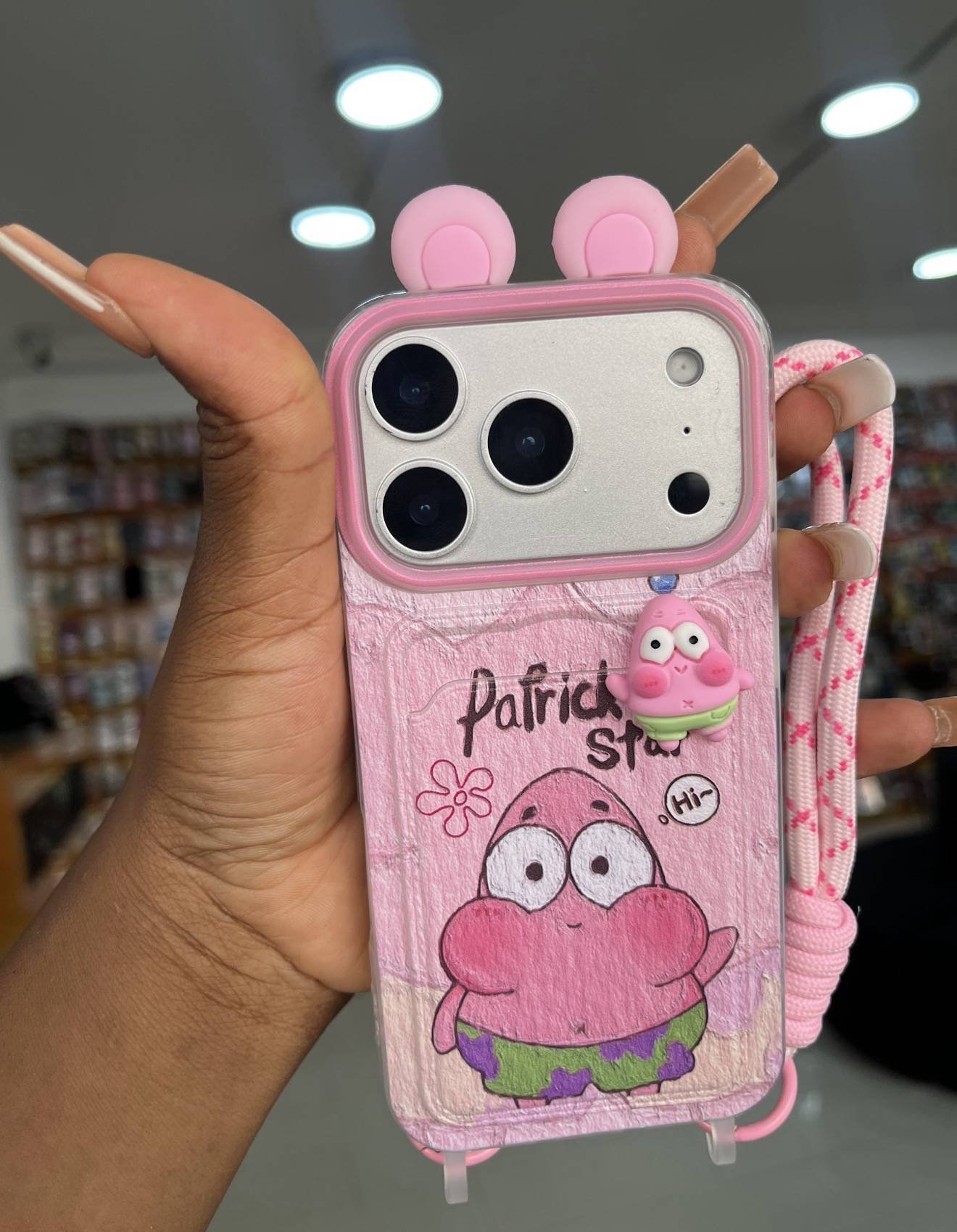 PINK PATRICK WALLET CHARM - Image 2