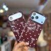 BROWN BOW POLKA DOT 2IN1 MAGSAFE CASE